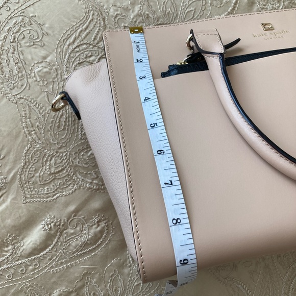 Kate Spade Beige Black Bag Purse NWT - Picture 7 of 10